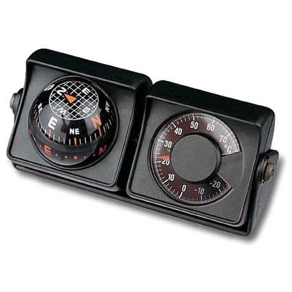 Autothermometer und -kompass