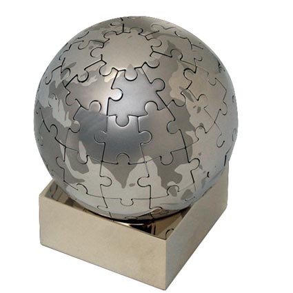 Eureka-Puzzle Globus