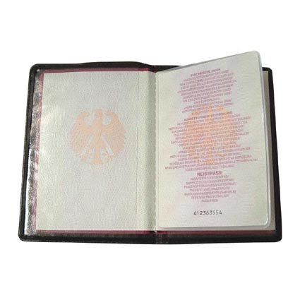 Visitenkartenmappe Passport Cover