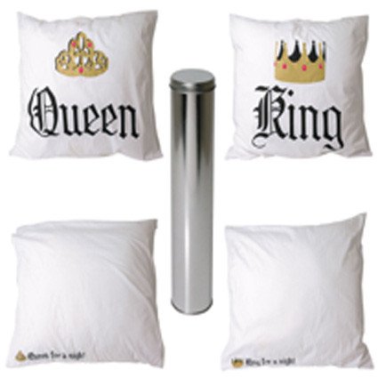 Baumwoll-Kissen Set King und Queen