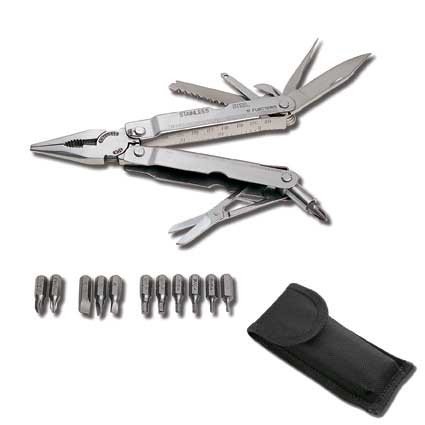 Multi-Tool mit 12 Aufsteckbits