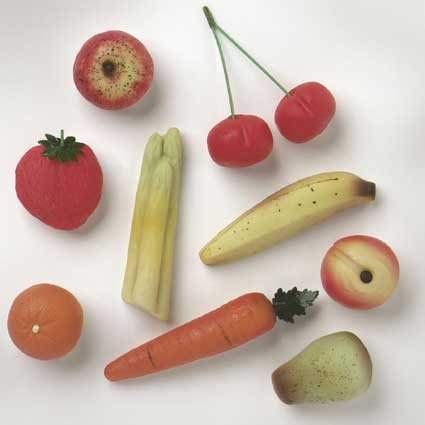 Marzipan Obst und Gemüse