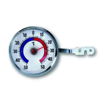 Fensterthermometer aus Metall