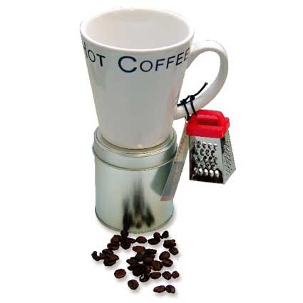 Kaffeetasse mit Kaffeedose