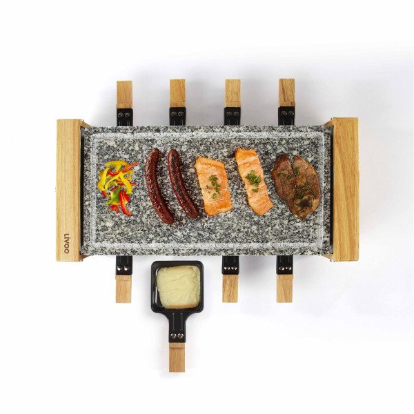 XL Raclette und Grillplatte 8 Personen