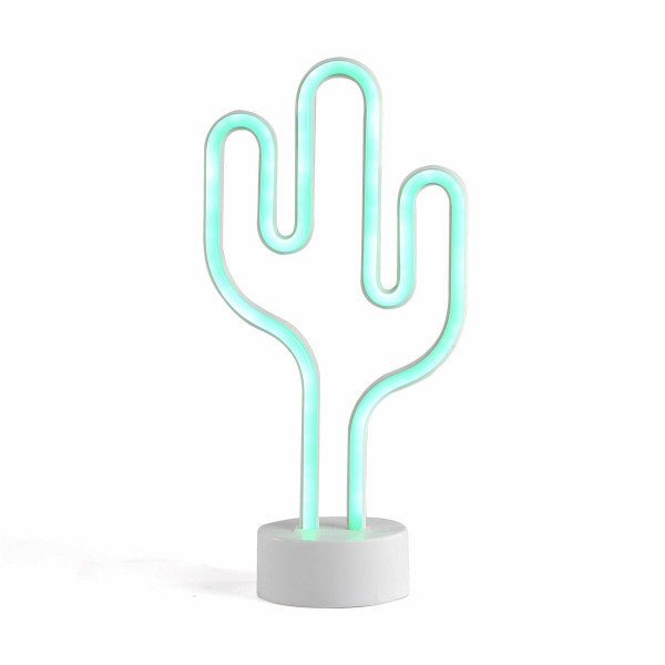 Elektrische Kaktus-Lampe in grün