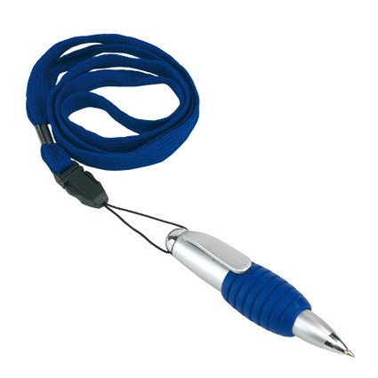 Kugelschreiber mit farbigem Schlüsselband