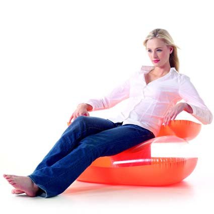 Aufblasbarer Lounge Sessel mit Lehne