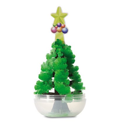 Magischer Weihnachtsbaum in Kunststoff-Ei