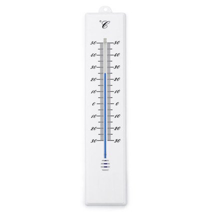 Thermometer klassisch weiß
