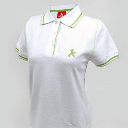 Damen Polo Shirt Männchen