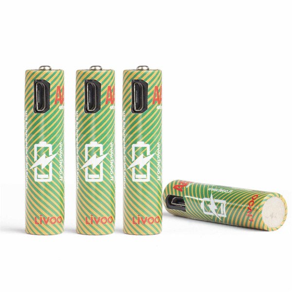 Wiederaufladbare-AAA-Batterie-Set