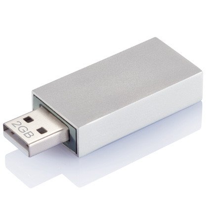 USB Stick 2GB aus Aluminium