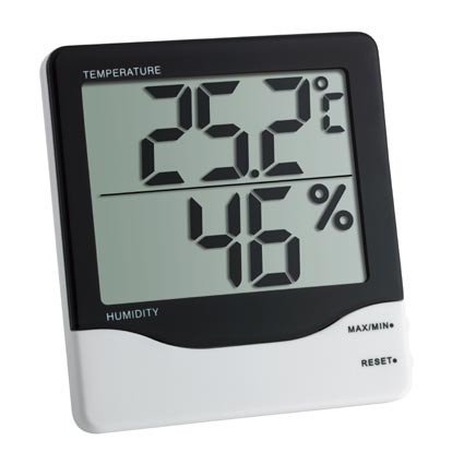 Digitales Thermo-Hygrometer mit großem Display