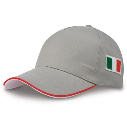 Baseball Cap mit der italienischen Flagge