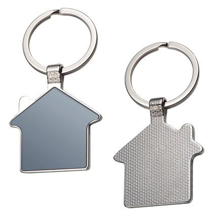 Schlüsselanhänger aus Metall Haus