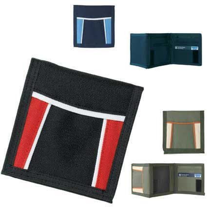Geldbörse quadratisch aus Nylon