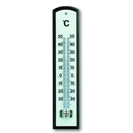 Innenthermometer schwarz-weiß