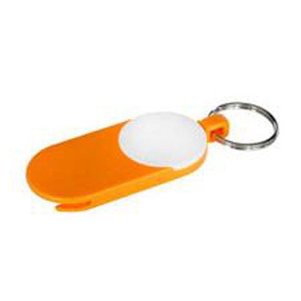 Schlüsselanhänger mit EKW-Chip Orange