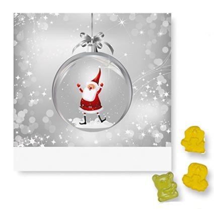 Mini-Adventskalender Fruchtgummi-Design Standard