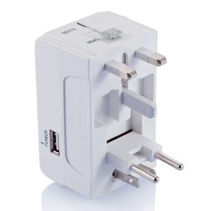 USB Reiseadapter mit 4 Anschlüssen