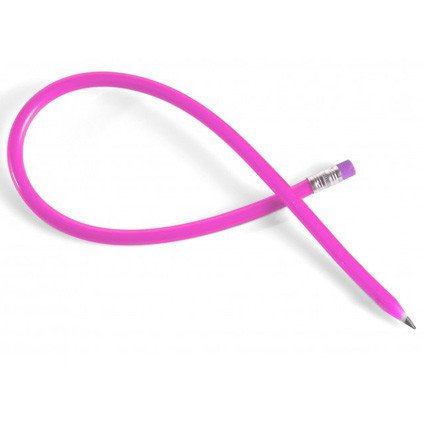 Flexibler Bleistift mit Radiergummi